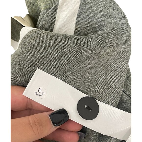 Massimo Dutti Womens Long  Dress EU 40 US 8 White Black Geometric 6605/819 NWT - Picture 9 of 14